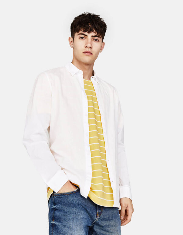 Slim Fit Dress Putih